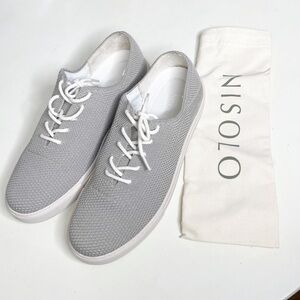 Nisolo 365 Eco-Knit Sneaker Gray Men’s Size 11 Sustainable NWOT
